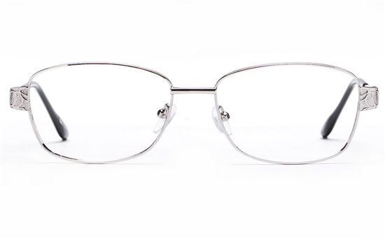 Poesia 6659 Stainless Steel Womens Full Rim Optical Glasses