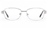 Poesia 6659 Stainless Steel Womens Full Rim Optical Glasses