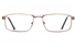 Poesia 6662 Stainless Steel Mens Full Rim Optical Glasses