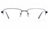 Poesia 6660 Stainless Steel Mens Semi-rimless Optical Glasses