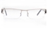 Poesia 6057 Stainless Steel Mens Semi-rimless Optical Glasses