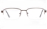 Poesia 6660 Stainless Steel Mens Semi-rimless Optical Glasses
