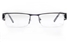 Poesia 6057 Stainless Steel Mens Semi-rimless Optical Glasses