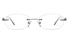 Vista First 8961 Stainless steel/ZYL Womens Rimless Optical Glasses