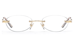 Vista First 8941 Stainless steel/ZYL Womens Rimless Optical Glasses