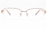 Vista First 8826 Stainless steel/ZYL Womens Semi-rimless Optical Glasses