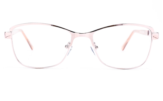 Poesia 6067 Stainless Steel Womens Full Rim Optical Glasses