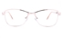 Poesia 6067 Stainless Steel Womens Full Rim Optical Glasses