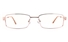 Poesia 6065 Stainless Steel Womens Full Rim Optical Glasses