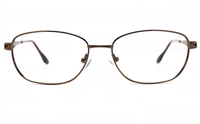 Poesia 6671 Stainless Steel Womens Full Rim Optical Glasses