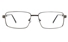 Poesia 6674 Stainless Steel Mens Full Rim Optical Glasses