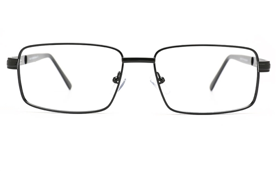 Poesia 6675 Stainless Steel Mens Full Rim Optical Glasses