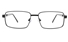 Poesia 6675 Stainless Steel Mens Full Rim Optical Glasses