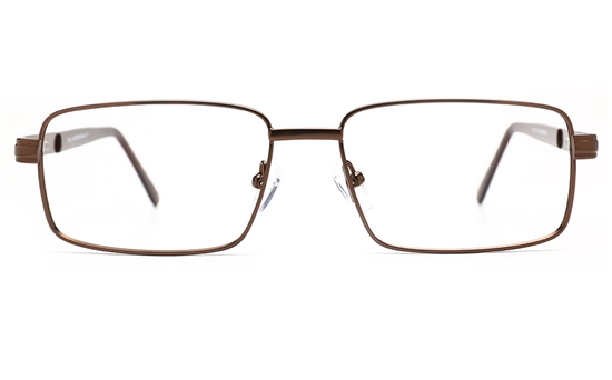 Poesia 6674 Stainless Steel Mens Full Rim Optical Glasses