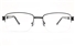 Poesia 6069 Stainless Steel Mens Semi-rimless Optical Glasses