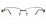 Poesia 6069 Stainless Steel Mens Semi-rimless Optical Glasses