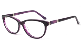Oval Womens Glasses 0882 for Fashion,Classic,Party Bifocals
