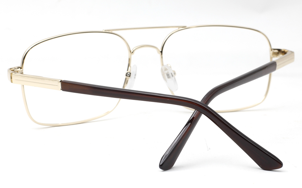 Mens Double Bridge Eyeglasses 6678