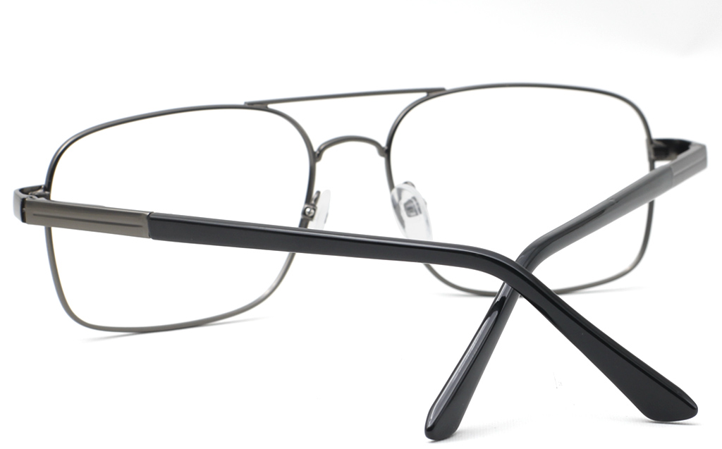 Mens Double Bridge Eyeglasses 6678