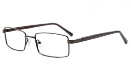 Mens Rectangular Glasses 6073 for Fashion,Classic,Party Bifocals