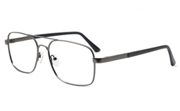 Mens Double Bridge Eyeglasses 6678 for Fashion,Classic,Party Bifocals