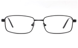 Mens Stainless Rectangle Glasses 6680