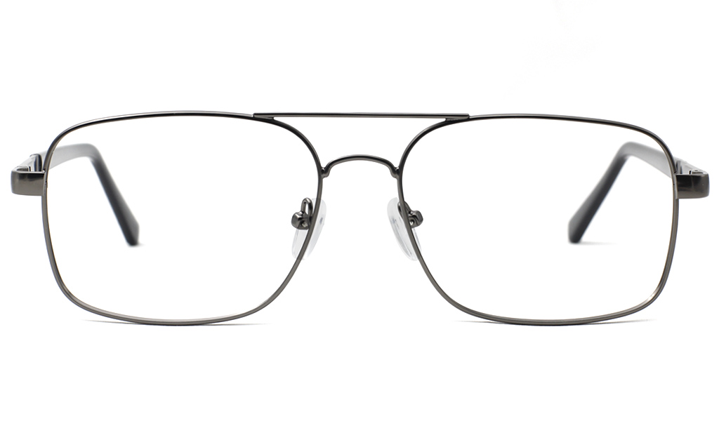 Mens Double Bridge Eyeglasses 6678