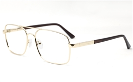 Mens Double Bridge Eyeglasses 6678 for Fashion,Classic,Party Bifocals