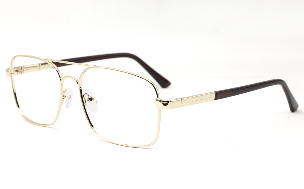 Mens Double Bridge Eyeglasses 6678