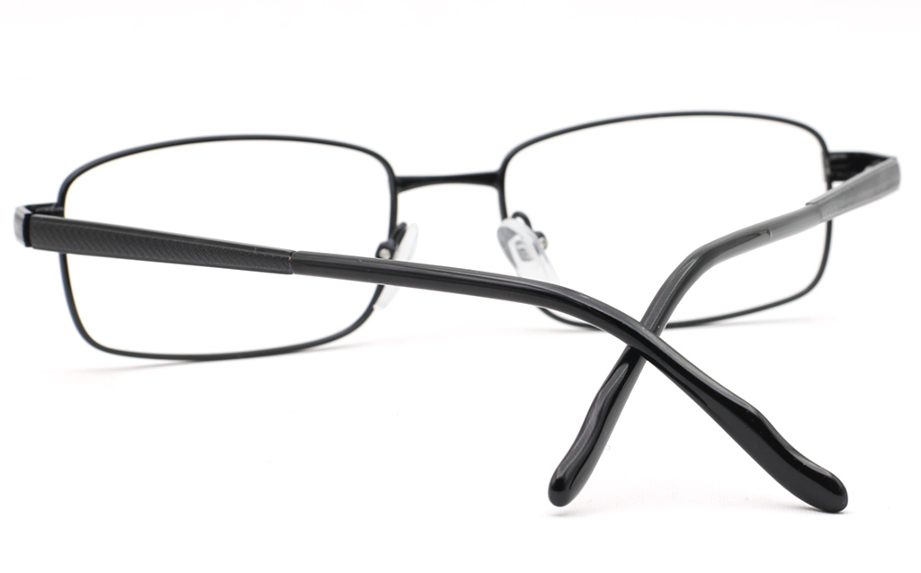 Mens Stainless Rectangle Glasses 6680