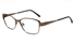 Womens Stainless Oval glasses 6677