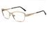 Womens Stainless Oval glasses 6677