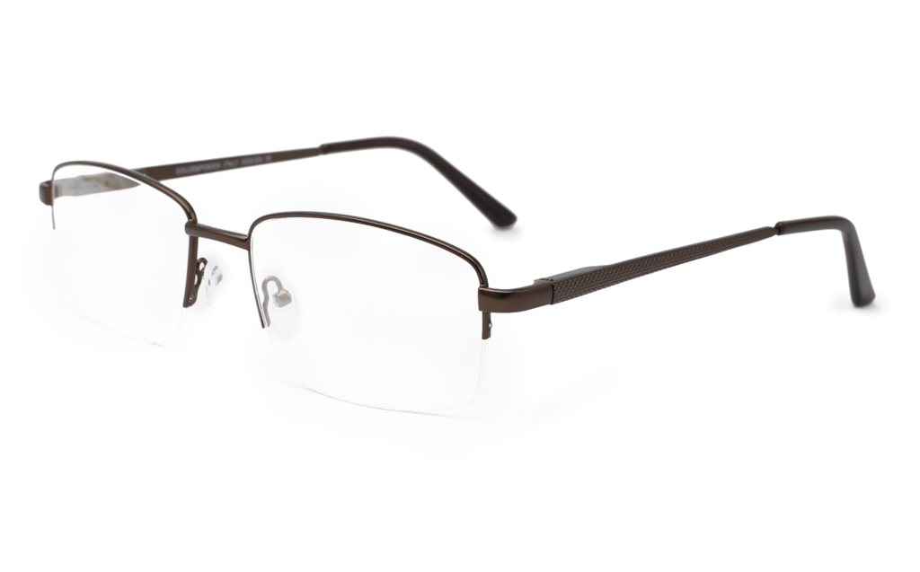 Big Mens Eyeglasses 6075(Black)