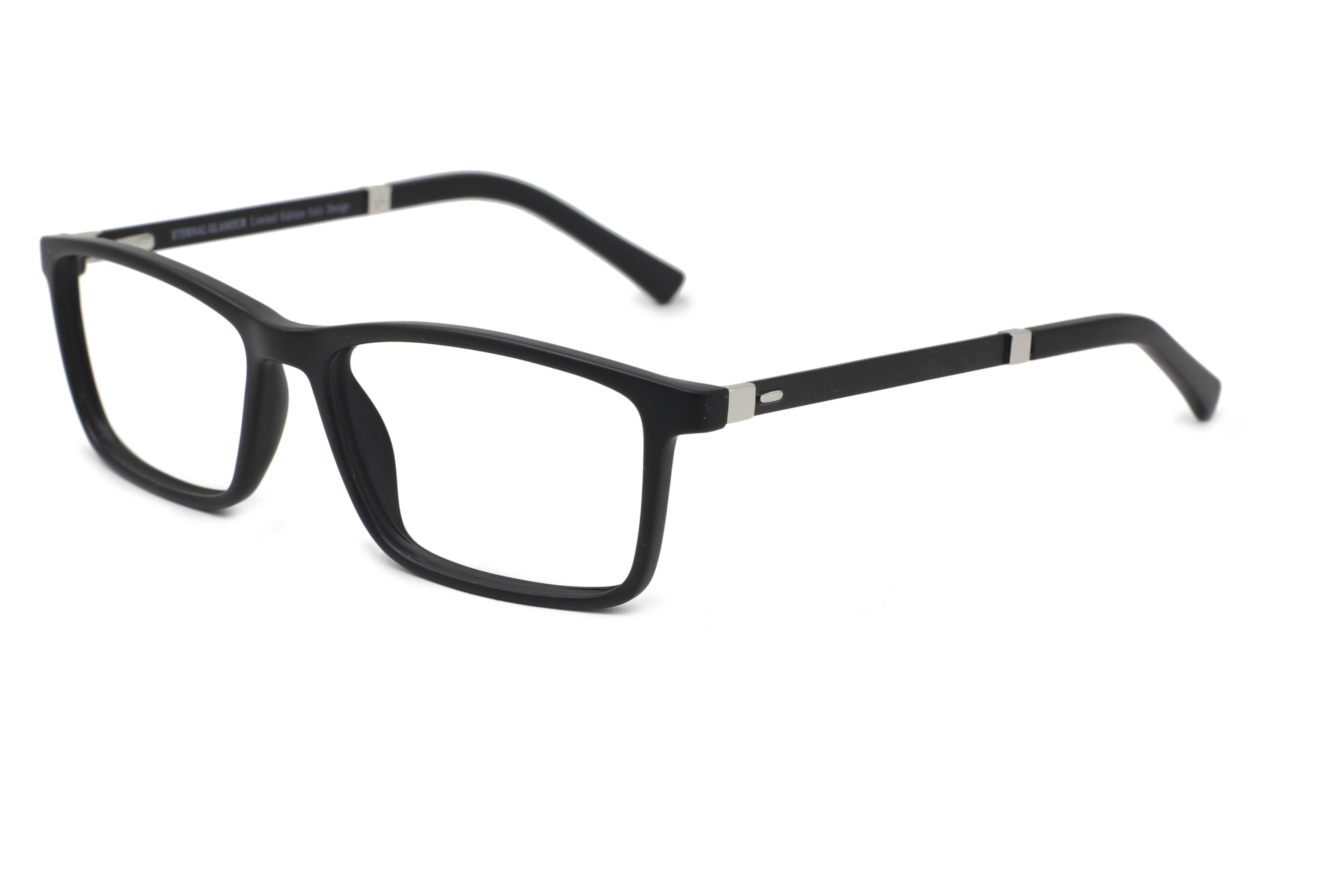 Full Rim Eyeglasses 0308(M.Black)