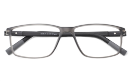 Mens Rectangle Eyeglasses 0310 for Fashion,Classic,Party Bifocals