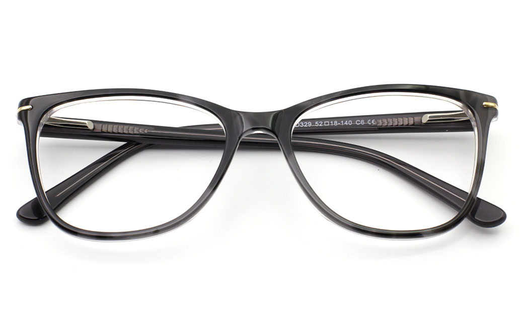 Acetate Oval Glasses OP329