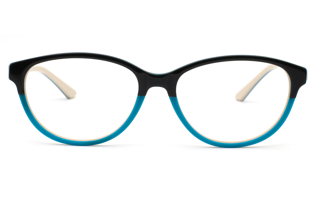 Two Tone Oval glasses