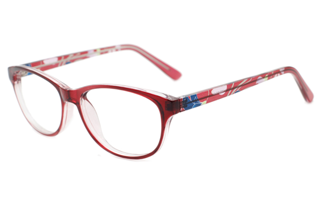 Oval Glasses Plastic Frame