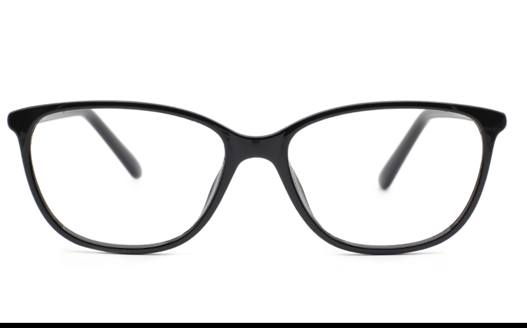 Oval Plastic Eyeglasses Frame