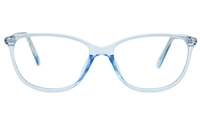 Oval Plastic Eyeglasses Frame