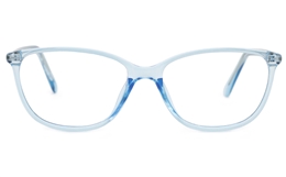 Oval Plastic Eyeglasses Frame