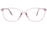 Oval Plastic Eyeglasses Frame