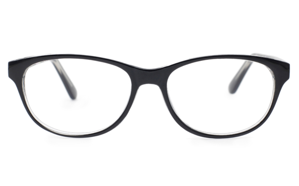 Oval Glasses Plastic Frame