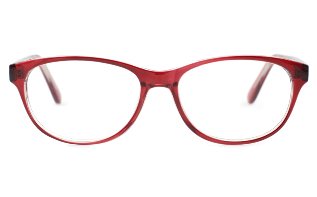 Oval Glasses Plastic Frame