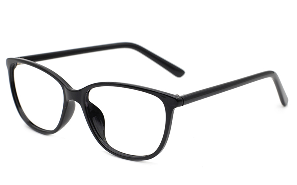 Oval Plastic Eyeglasses Frame