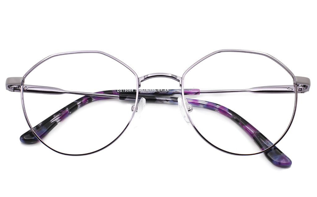 Half Hexagonal Oval glasses