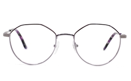 Half Hexagonal Oval glasses for Fashion,Classic Bifocals