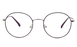 Round Prescription Glasses for Fashion,Classic,Party,Nose Pads Bifocals