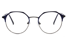 Round Hexagonal Glasses for Fashion,Classic,Party,Nose Pads Bifocals