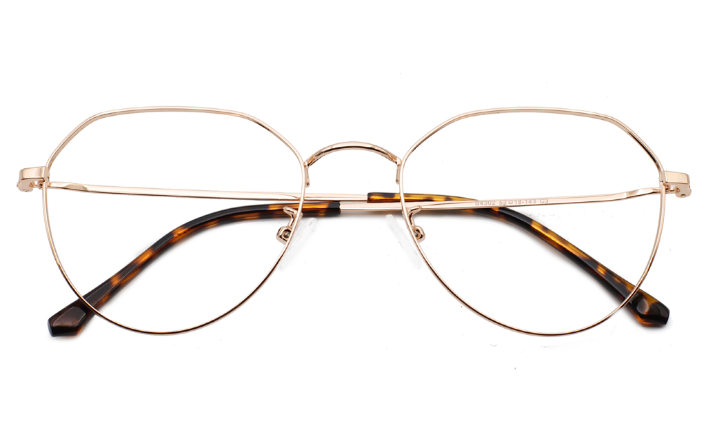 Hexagonal Oval EyeGlasses